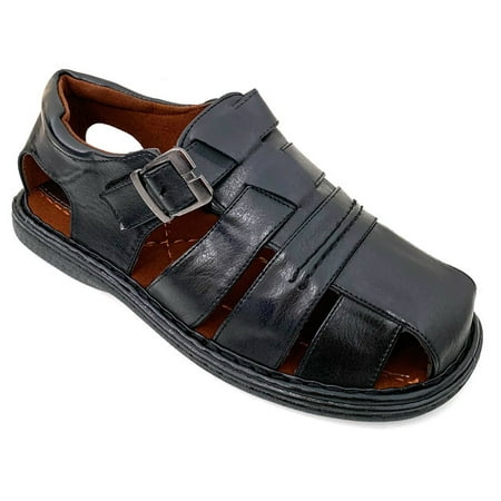 Men s Sandals Closed Toe Fisherman Adjustable Buckle Casual Slippers
Men s Sandals Closed Toe Fisherman Adjustable Buckle Casual Slippers