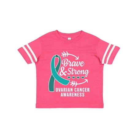 Inktastic Ovarian Cancer Awareness Brave and Strong with Arrows Gift Toddler Boy or Toddler Girl T-Shirt
Inktastic Ovarian Cancer Awareness Brave and Strong with Arrows Gift Toddler Boy or Toddler Girl T-Shirt