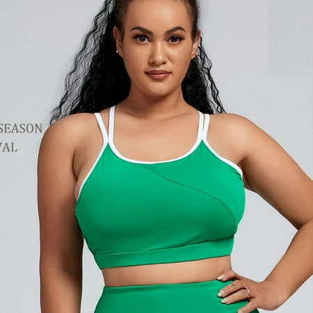 Plus Size Criss Cross Back Medium Stretch Sports Bra Women‘s Plus Fitness Yoga Activewear Bra
Plus Size Criss Cross Back Medium Stretch Sports Bra Women‘s Plus Fitness Yoga Activewear Bra