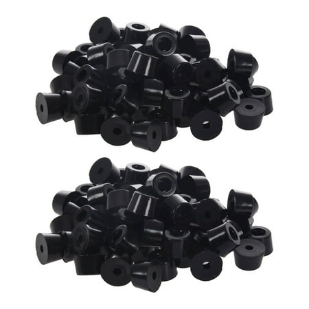 120 Pcs Universal TapeRed Black Rubber Feet Bumper Pad Washer 15mmx10mm
120 Pcs Universal TapeRed Black Rubber Feet Bumper Pad Washer 15mmx10mm