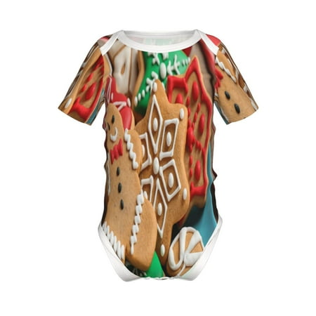 Junzan Christmas Cookies Print Short-Sleeve Baby Climbing Clothes Bodysuits for Infant One-Piece for Baby Boys & Girls Baby Clothes Baby Romper with Snap Closure-18 Months
Junzan Christmas Cookies Print Short-Sleeve Baby Climbing Clothes Bodysuits for Infant One-Piece for Baby Boys & Girls Baby Clothes Baby Romper with Snap Closure-18 Months