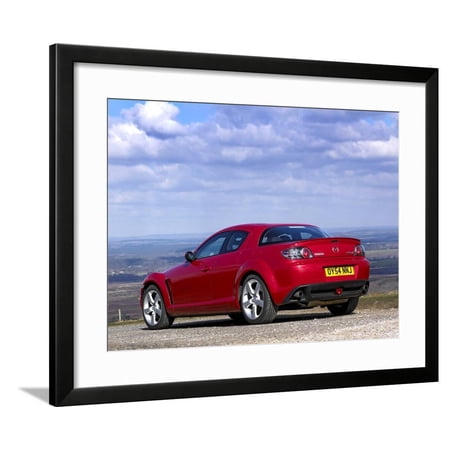 2004 Mazda RX8 Framed Print Wall Art