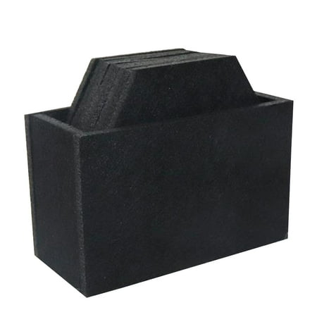 JUNTEX 10 Pieces Felt Material Design Cup Coasters Cup Mats Table Coaster for Drink Mug
JUNTEX 10 Pieces Felt Material Design Cup Coasters Cup Mats Table Coaster for Drink Mug