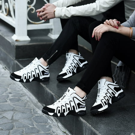 Aayomet Shoes Men Sneakers Fashion Men s Women s Lace Up Mixed Colors Casual Platform Sports Shoes White 9.5
Aayomet Shoes Men Sneakers Fashion Men s Women s Lace Up Mixed Colors Casual Platform Sports Shoes White 9.5