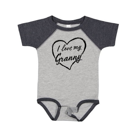 Inktastic I Love My Granny in Black Chalk Heart Gift Baby Boy or Baby Girl Bodysuit
Inktastic I Love My Granny in Black Chalk Heart Gift Baby Boy or Baby Girl Bodysuit