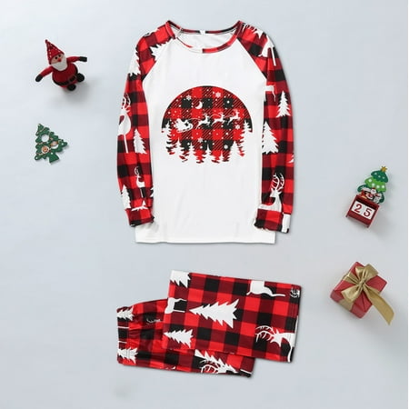 Christmas Gifts Matching Family Christmas Pajamas Set Women Mommy Print Blouse Tops And Pants Xmas Family Pajamas Loungewear Sleepwear Polyester White L
Christmas Gifts Matching Family Christmas Pajamas Set Women Mommy Print Blouse Tops And Pants Xmas Family Pajamas Loungewear Sleepwear Polyester White L