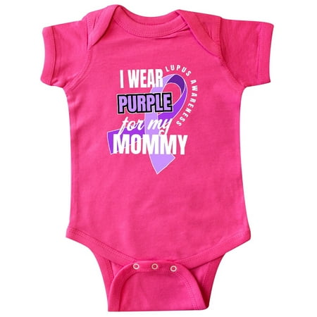 Inktastic I Wear Purple For My Mommy Lupus Awareness Gift Baby Boy or Baby Girl Bodysuit
Inktastic I Wear Purple For My Mommy Lupus Awareness Gift Baby Boy or Baby Girl Bodysuit