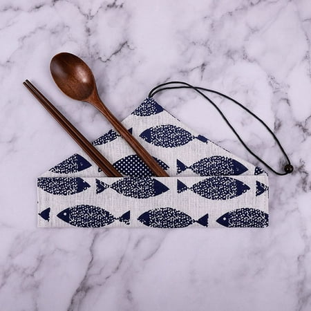 Vintage Japanese Style with Cloth bag Travel Gift Environmentally Tableware Wooden Cutlery Sets Dinnerware Spoon Chopsticks C
Vintage Japanese Style with Cloth bag Travel Gift Environmentally Tableware Wooden Cutlery Sets Dinnerware Spoon Chopsticks C