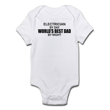 CafePress - World s Best Dad - Electrician Infant Bodysuit - Baby Light Bodysuit 
CafePress - World s Best Dad - Electrician Infant Bodysuit - Baby Light Bodysuit