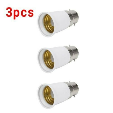 B22 To E27 Bulb Light Lamp Holder Base Socket Screw Bayonet Converter-Adapter