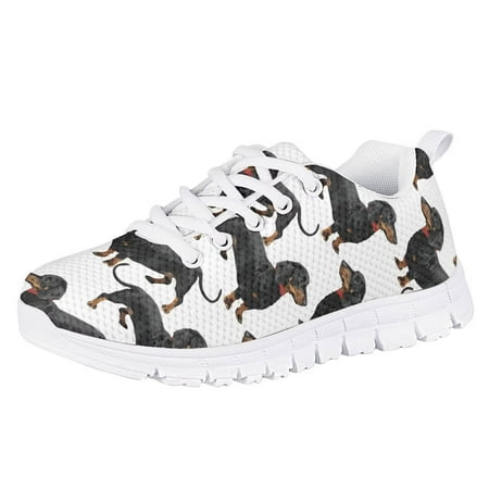 Pzuqiu Kids Running Shoes Cartoon Dachshund Dog Print Comfortable Child Sneakers Breathable Sports Shoes for Girls Boys Size 2
Pzuqiu Kids Running Shoes Cartoon Dachshund Dog Print Comfortable Child Sneakers Breathable Sports Shoes for Girls Boys Size 2