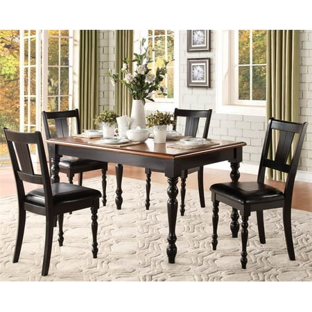 5-Pc Dining Table Set in Cherry