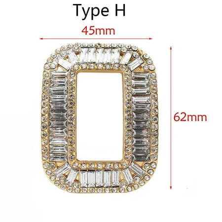 Transformation Style Rhinestone Charm Women s Shoes DIY Shoe Accessories Shoe Clip Shoe Decorations Clothing Collocation TYPE H
Transformation Style Rhinestone Charm Women s Shoes DIY Shoe Accessories Shoe Clip Shoe Decorations Clothing Collocation TYPE H