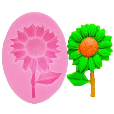 Yin Sunflower Silicone Flower Fondant Cake Candy Mold Kitchen DIY Baking Tool Mould
Yin Sunflower Silicone Flower Fondant Cake Candy Mold Kitchen DIY Baking Tool Mould
