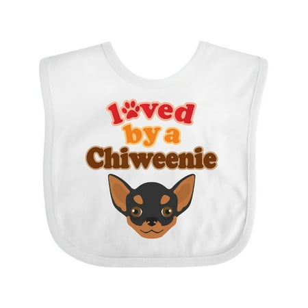 Inktastic Chiweenie Dog Gift Gift Baby Boy or Baby Girl Bib