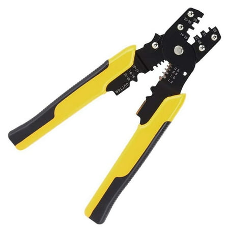 1 Pcs Crimp Tool Crimper Plier Wire Crimpers Adjustable Crimping Range for Cutting and Pressing Cables
1 Pcs Crimp Tool Crimper Plier Wire Crimpers Adjustable Crimping Range for Cutting and Pressing Cables