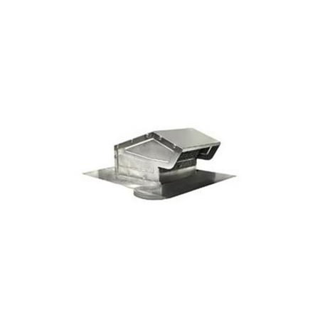 UPC 050206002322 product image for Ll Building Products 12GNV4A 4 inch Goose Neck Vent, Aluminum | upcitemdb.com