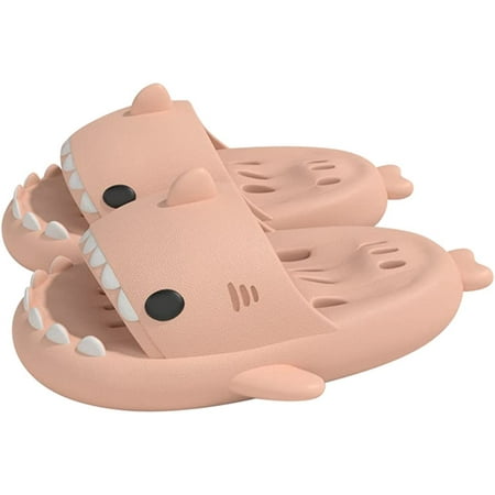 HUAZUMEI Cute Cartoon Shark Slippers Quick Drying Non-Slip Slodes Bathroom Slippers Gym Slippers Soft Sole Open Toe House Slides for Men and Women EVA Platform
HUAZUMEI Cute Cartoon Shark Slippers Quick Drying Non-Slip Slodes Bathroom Slippers Gym Slippers Soft Sole Open Toe House Slides for Men and Women EVA Platform