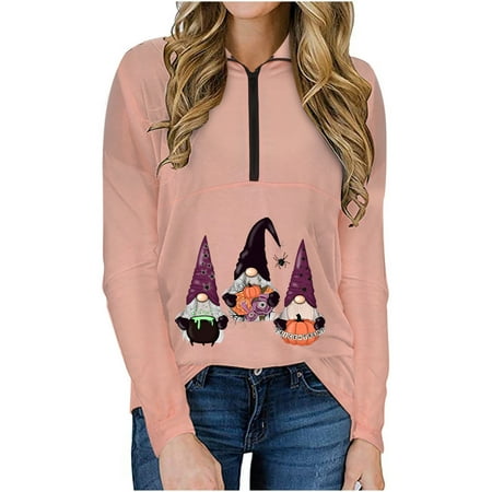 Long Sleeve Shirts for Women Dressy Long Sleeve Shirts for Women Under Scrubs Women s Halloween Print Lapel Zip Sweatshirt Top Blouse Long Sleeve Blouses Plus Size Crewneck Sweatshirts New
Long Sleeve Shirts for Women Dressy Long Sleeve Shirts for Women Under Scrubs Women s Halloween Print Lapel Zip Sweatshirt Top Blouse Long Sleeve Blouses Plus Size Crewneck Sweatshirts New