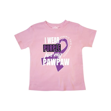 Inktastic Chronic Pain I Wear Purple For My Pawpaw Gift Toddler Boy or Toddler Girl T-Shirt
Inktastic Chronic Pain I Wear Purple For My Pawpaw Gift Toddler Boy or Toddler Girl T-Shirt