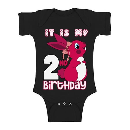 Awkward Styles It is My 2nd Birthday Baby Bodysuit Pink Bunny Romper Birthday Girl Top
Awkward Styles It is My 2nd Birthday Baby Bodysuit Pink Bunny Romper Birthday Girl Top