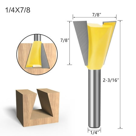amousa Router Bits Woodworking Milling Tools Dovetail Cutter Bit Compatible Woodworking Milling Cutter Tool
amousa Router Bits Woodworking Milling Tools Dovetail Cutter Bit Compatible Woodworking Milling Cutter Tool