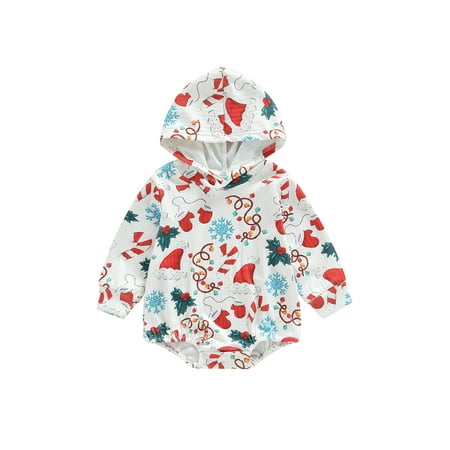 Newborn Baby Girl Boy Hooded Sweatshirt Romper Onesie Ribbed Santa Sled Elk Bodysuit Fall Playsuit
Newborn Baby Girl Boy Hooded Sweatshirt Romper Onesie Ribbed Santa Sled Elk Bodysuit Fall Playsuit