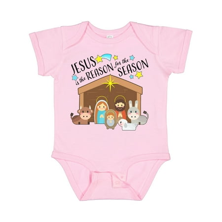 Inktastic Jesus is the Reason for the Season Christmas Nativity Gift Baby Boy or Baby Girl Bodysuit
Inktastic Jesus is the Reason for the Season Christmas Nativity Gift Baby Boy or Baby Girl Bodysuit