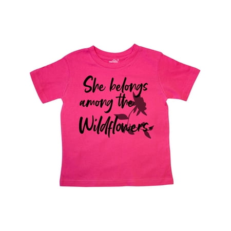 Inktastic She Belongs Among the Wild Flowers Gift Toddler Boy or Toddler Girl T-Shirt
Inktastic She Belongs Among the Wild Flowers Gift Toddler Boy or Toddler Girl T-Shirt