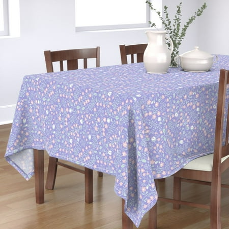 Cotton Sateen Tablecloth 70 x 108 - Lilac White Flowers Purple Spring Easter Baby Print Custom Table Linens by Spoonflower
Cotton Sateen Tablecloth 70 x 108 - Lilac White Flowers Purple Spring Easter Baby Print Custom Table Linens by Spoonflower