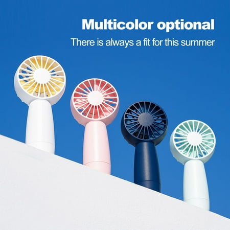 Wirlsweal 1 Set Handheld Fan 3 Wind Speeds 3-Blade Brushless Motor Ultra-long Life Battery Standable Strong Airflow Cooling Fan School Accessory
Wirlsweal 1 Set Handheld Fan 3 Wind Speeds 3-Blade Brushless Motor Ultra-long Life Battery Standable Strong Airflow Cooling Fan School Accessory