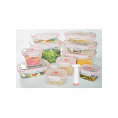 UPC 782294101006 product image for Lasting Freshness 10100 Vacuum Rectangular Food Storage Containers, 21 Pieces | upcitemdb.com