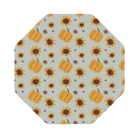 Giroia Fall Thanksgiving Day Coasters Leather Coasters Set of 6 Coaster for Drinks Octagon
Giroia Fall Thanksgiving Day Coasters Leather Coasters Set of 6 Coaster for Drinks Octagon