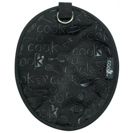Black Silicone Potholder - Pack of 6