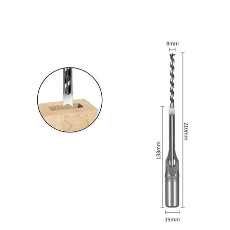 1PC Tenon Mortise Woodworking HSS Drill Bits Square Auger Mortising Chisel Drill
1PC Tenon Mortise Woodworking HSS Drill Bits Square Auger Mortising Chisel Drill