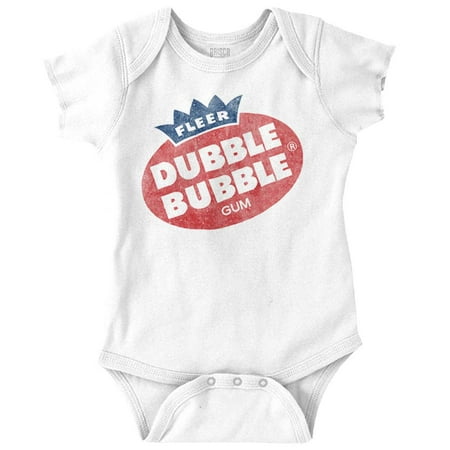 Retro Vintage Dubble Bubble Gum Logo Romper Boys or Girls Infant Baby Brisco Brands 24M
Retro Vintage Dubble Bubble Gum Logo Romper Boys or Girls Infant Baby Brisco Brands 24M