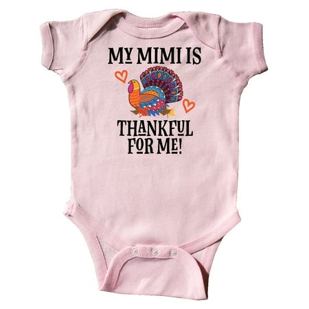 Inktastic Thanksgiving Mimi Thankful for Me Turkey Gift Baby Boy or Baby Girl Bodysuit
Inktastic Thanksgiving Mimi Thankful for Me Turkey Gift Baby Boy or Baby Girl Bodysuit