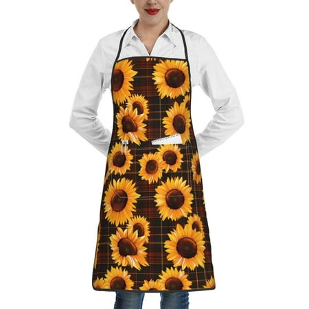 Sikiie Red Black Plaid Sunflower Aprons for Kitchen Cooking Aprons Chef Apron for Men Women Chef
Sikiie Red Black Plaid Sunflower Aprons for Kitchen Cooking Aprons Chef Apron for Men Women Chef