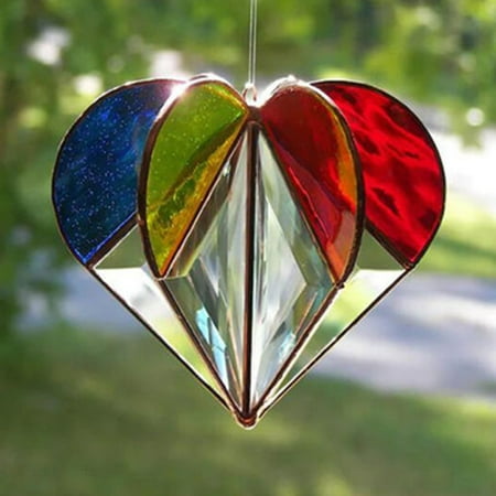 Multi-faceted Rainbow Love Ornaments Living Room Bedroom Wedding Decoration Pendant
Multi-faceted Rainbow Love Ornaments Living Room Bedroom Wedding Decoration Pendant