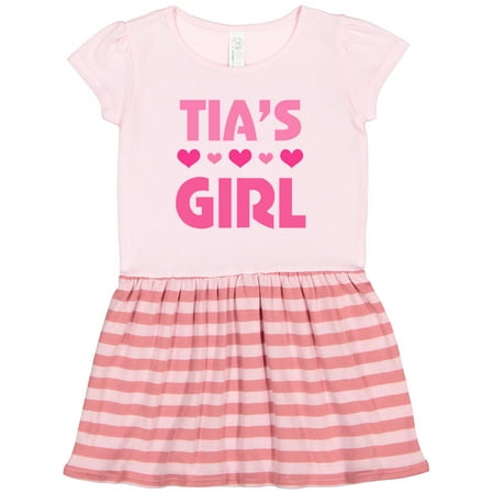 Inktastic Tia Girls for Niece Gift Toddler Girl Dress