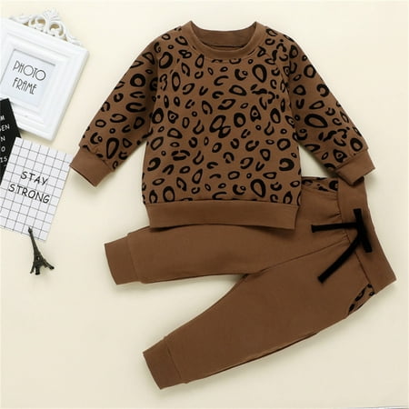 Hunpta Children Kids Toddler Infant Baby Boys Girls Long Sleeve Leopard Print Sweatshirt Pullover Blouse Tops With Solid Pant Trousers Outfit Set Clothes 2PCS Casual Joggers
Hunpta Children Kids Toddler Infant Baby Boys Girls Long Sleeve Leopard Print Sweatshirt Pullover Blouse Tops With Solid Pant Trousers Outfit Set Clothes 2PCS Casual Joggers