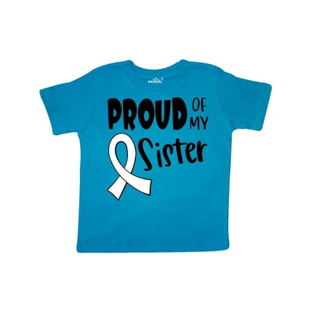 Inktastic Proud of my Sister Blindness Awareness White Ribbon Gift Toddler Boy or Toddler Girl T-Shirt
Inktastic Proud of my Sister Blindness Awareness White Ribbon Gift Toddler Boy or Toddler Girl T-Shirt