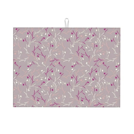 Kitchen Drying Matflower Background (3) Dish Drying Pad For Kitchen Countertop (18 X24 )
Kitchen Drying Matflower Background (3) Dish Drying Pad For Kitchen Countertop (18 X24 )