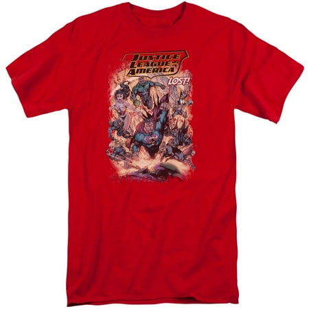 Justice League Lost Mens Big and Tall Shirt