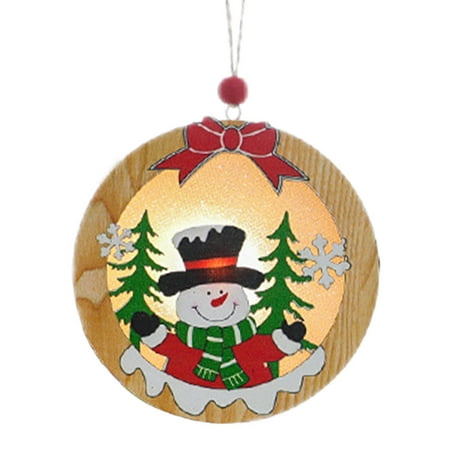 Megawheels Christmas Luminous Wooden Pendants | LED Light Christmas Ornaments Decoration | Glowing Small Pendant Santa Snowman Deer for Christmas Tree
Megawheels Christmas Luminous Wooden Pendants | LED Light Christmas Ornaments Decoration | Glowing Small Pendant Santa Snowman Deer for Christmas Tree