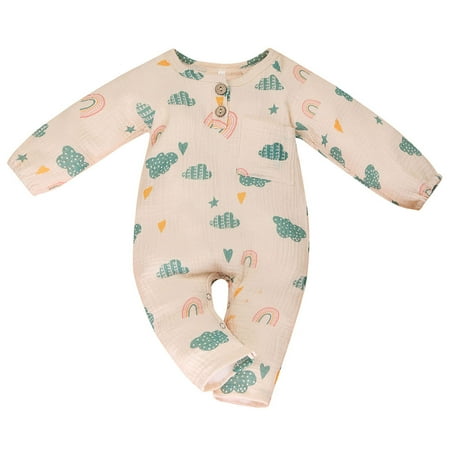 oiangi Newborn Infant Baby Boy Girls Cotton Linen Button Print Romper Bodysuit Jumpsuit Playsuits Outfits
oiangi Newborn Infant Baby Boy Girls Cotton Linen Button Print Romper Bodysuit Jumpsuit Playsuits Outfits