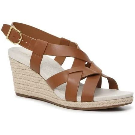 Cole Haan Womens Crystal Wedge Sandal 70mm 8 Honey Jute