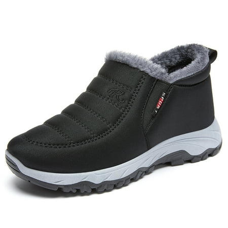 Womens Mens Snow Boots Winter Shoes Slip On Warm Booties Fully Fur Lined Outdoor Sneakers
Womens Mens Snow Boots Winter Shoes Slip On Warm Booties Fully Fur Lined Outdoor Sneakers
