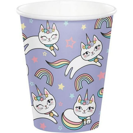 9 oz Sassy Caticorn Cups - 96 Count