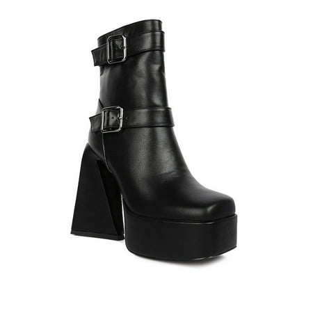 Hot Cocoa High Platform Heel Ankle Boot